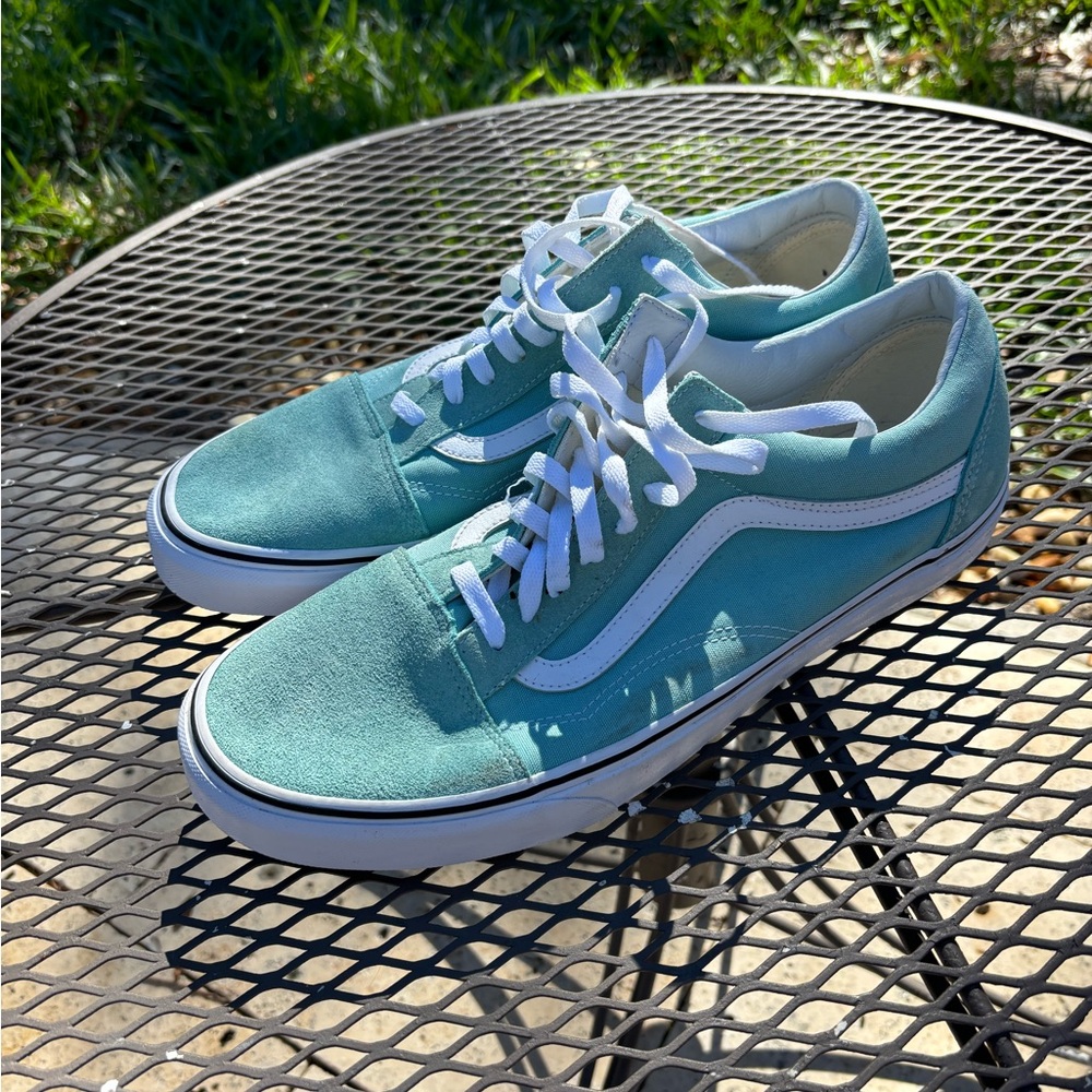 Vans Old Skool Aqua Green Sneakers
